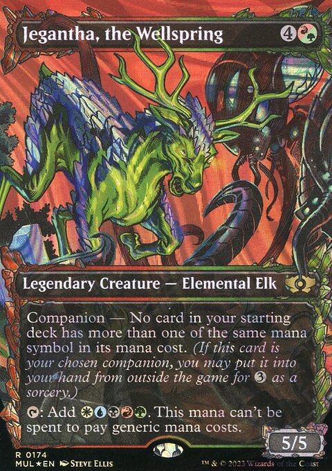 Jegantha, the Wellspring (Halo Foil) [Multiverse Legends]