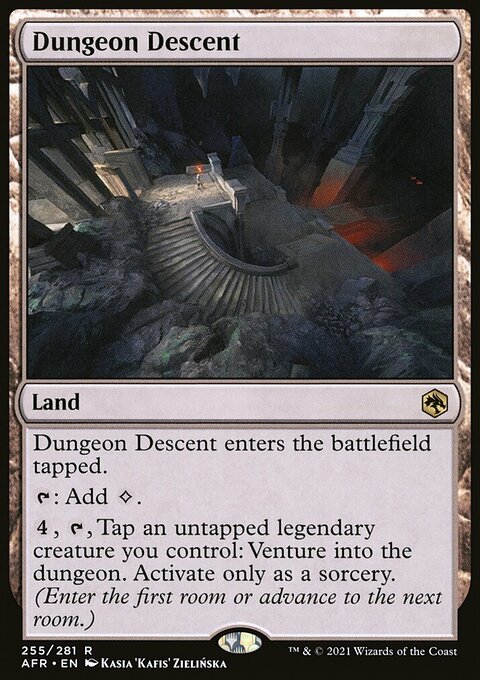 Dungeon Descent [Dungeons & Dragons: Adventures in the Forgotten Realms]