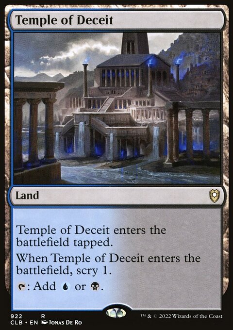 Temple of Deceit [Commander Legends: Battle for Baldur's Gate]
