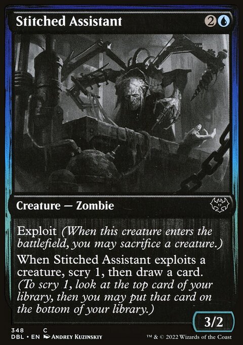 Stitched Assistant [Innistrad: Double Feature]