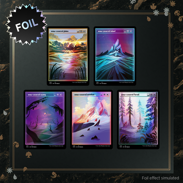 Secret Lair: Drop Series - PixelSnowLands.jpg (Foil Edition)