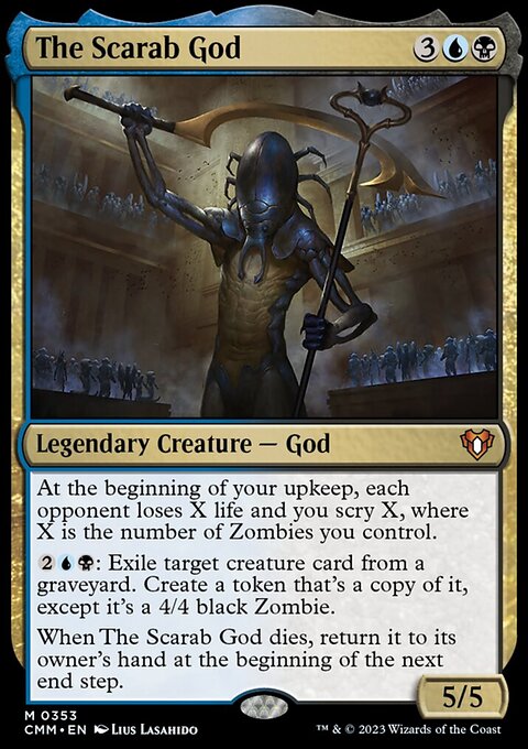 The Scarab God [Commander Masters]