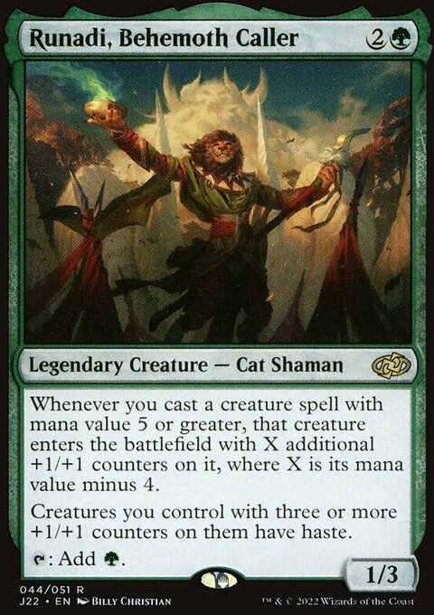 Runadi, Behemoth Caller [Jumpstart 2022]