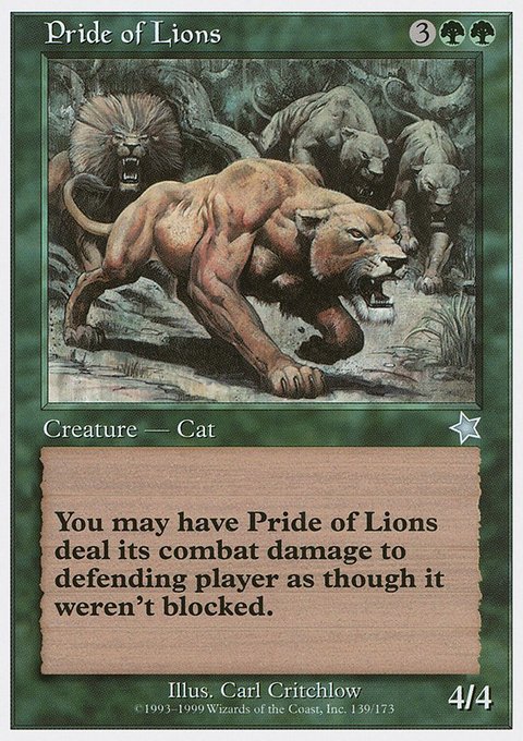 Pride of Lions [Starter 1999]