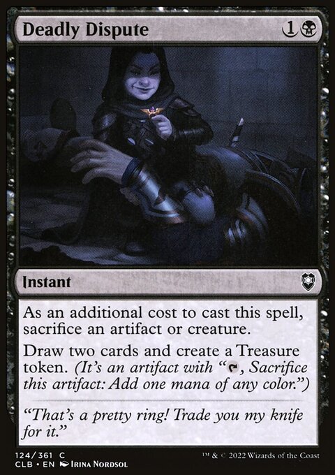 Deadly Dispute [Commander Legends: Battle for Baldur's Gate]