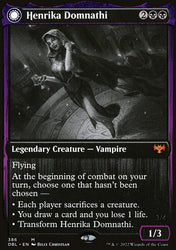 Henrika Domnathi // Henrika, Infernal Seer [Innistrad: Double Feature]