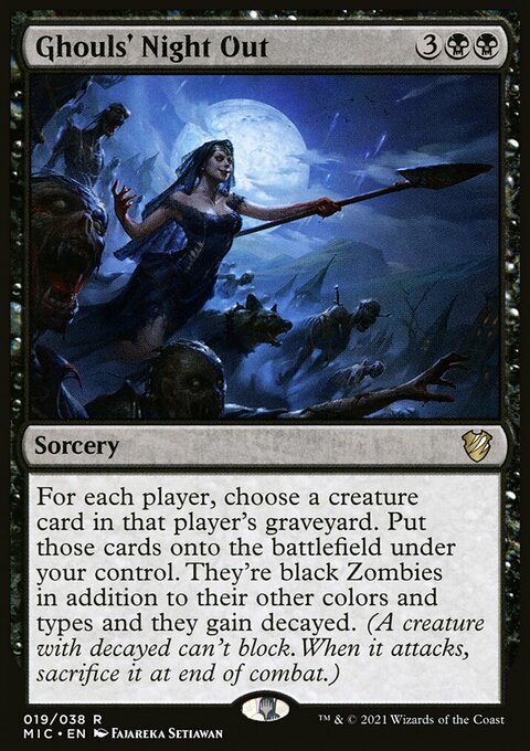 Ghouls' Night Out [Innistrad: Midnight Hunt Commander]