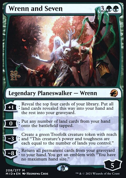 Wrenn and Seven [Innistrad: Midnight Hunt Prerelease Promos]