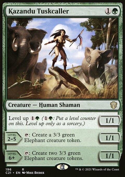 Kazandu Tuskcaller [Commander 2021]