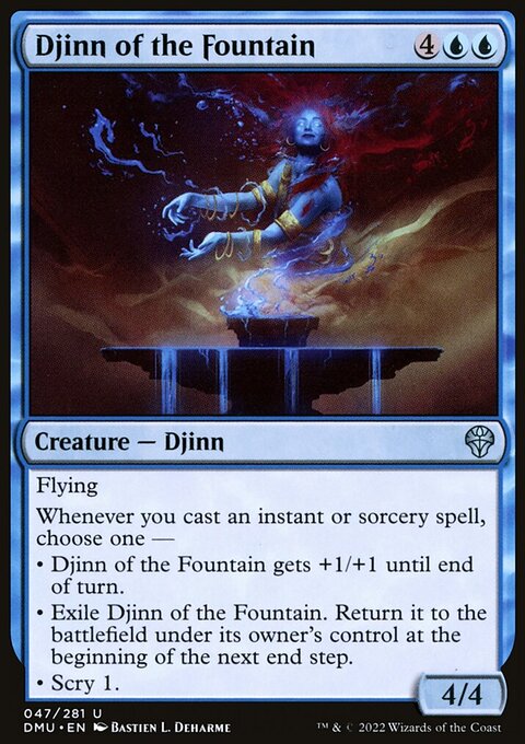Djinn of the Fountain [Dominaria United]