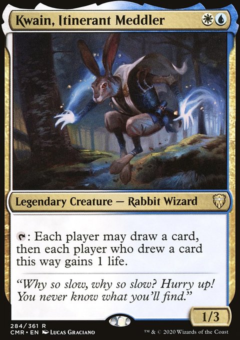 Kwain, Itinerant Meddler [Commander Legends]