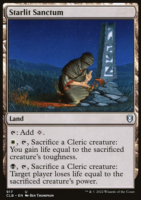Starlit Sanctum [Commander Legends: Battle for Baldur's Gate]
