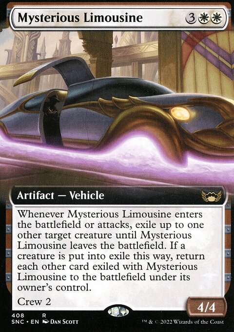 Mysterious Limousine (Extended Art) [Streets of New Capenna]