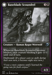 Baneblade Scoundrel // Baneclaw Marauder [Innistrad: Double Feature]