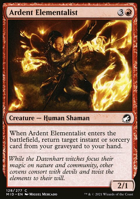 Ardent Elementalist [Innistrad: Midnight Hunt]