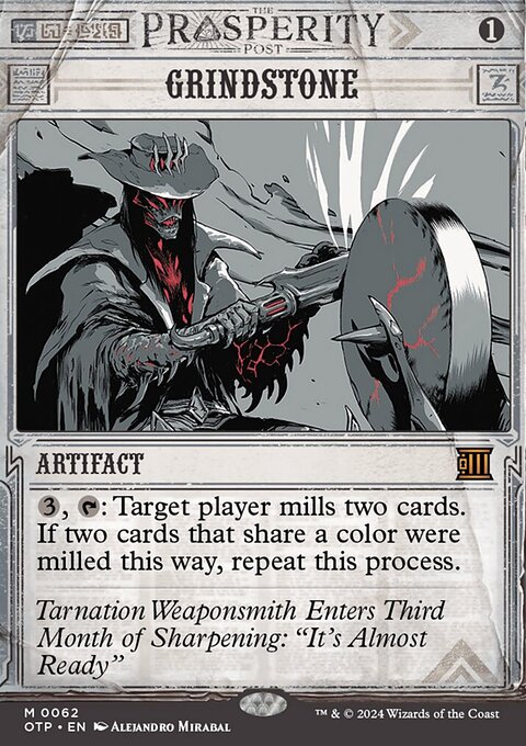 Grindstone [Outlaws of Thunder Junction: Breaking News]