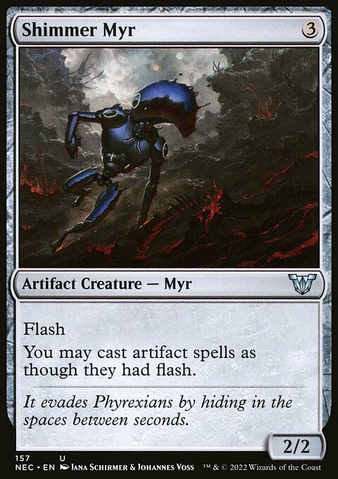 Shimmer Myr [Kamigawa: Neon Dynasty Commander]