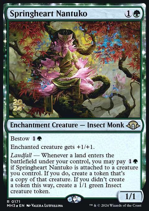 Springheart Nantuko [Modern Horizons 3 Prerelease Promos]