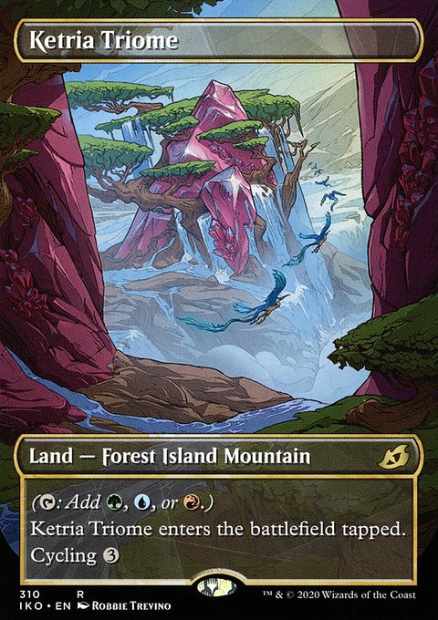 Ketria Triome (Showcase) [Ikoria: Lair of Behemoths]