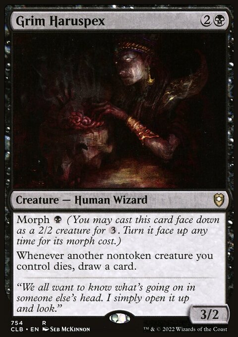 Grim Haruspex [Commander Legends: Battle for Baldur's Gate]