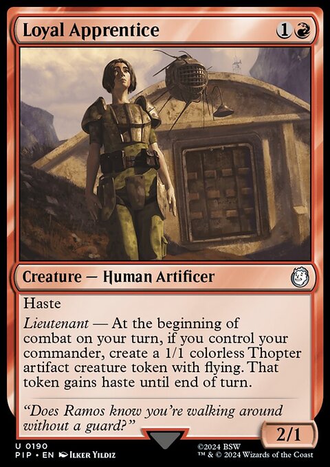 Loyal Apprentice [Fallout]