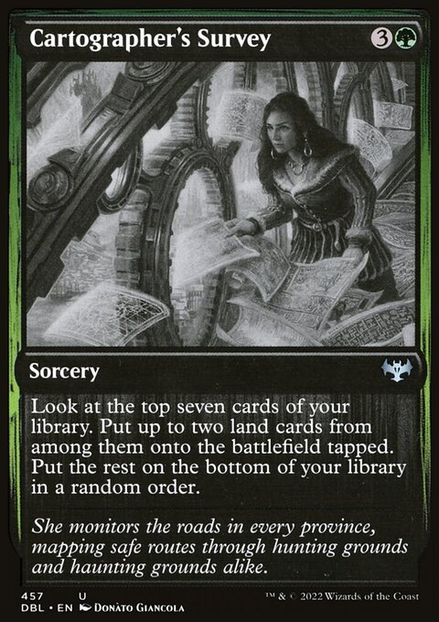 Cartographer's Survey [Innistrad: Double Feature]