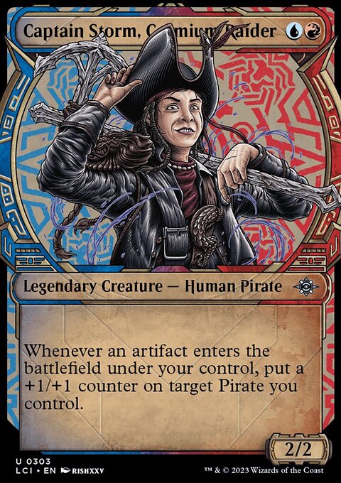 Captain Storm, Cosmium Raider (Showcase) [The Lost Caverns of Ixalan]