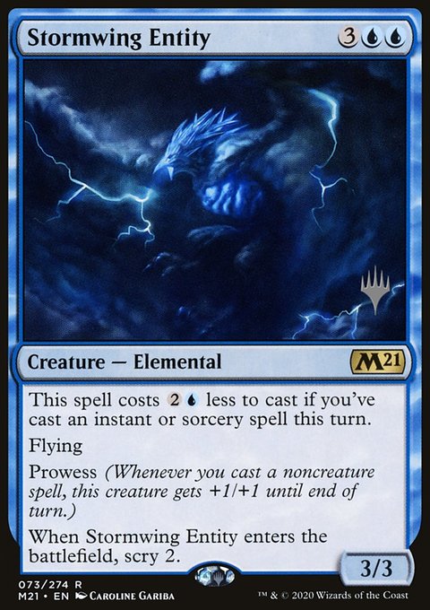 Stormwing Entity [Core Set 2021 Prerelease Promos]