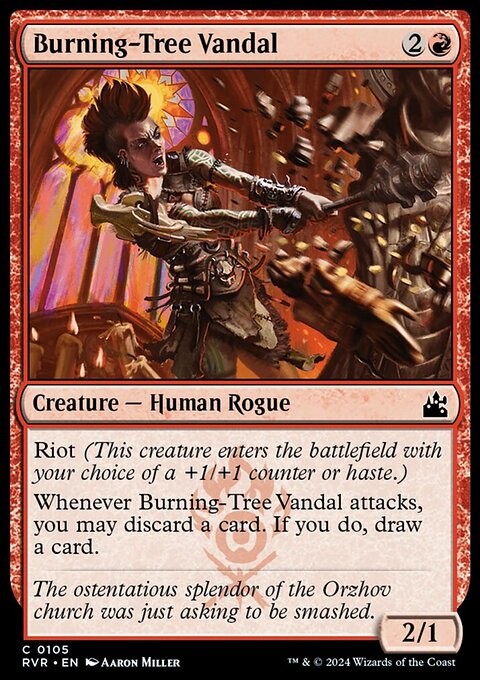 Burning-Tree Vandal [Ravnica Remastered]