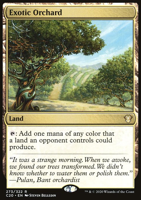 Exotic Orchard [Commander 2020]