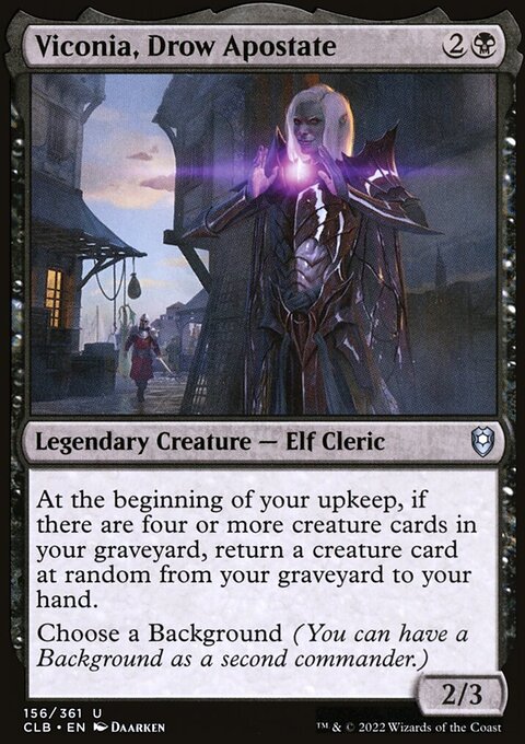 Viconia, Drow Apostate [Commander Legends: Battle for Baldur's Gate]