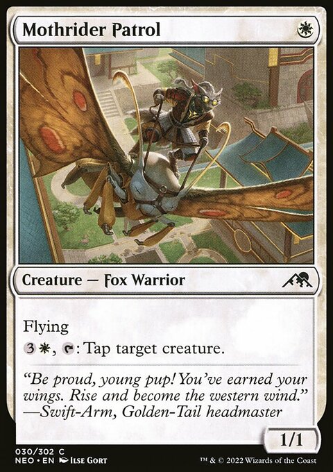 Mothrider Patrol [Kamigawa: Neon Dynasty]