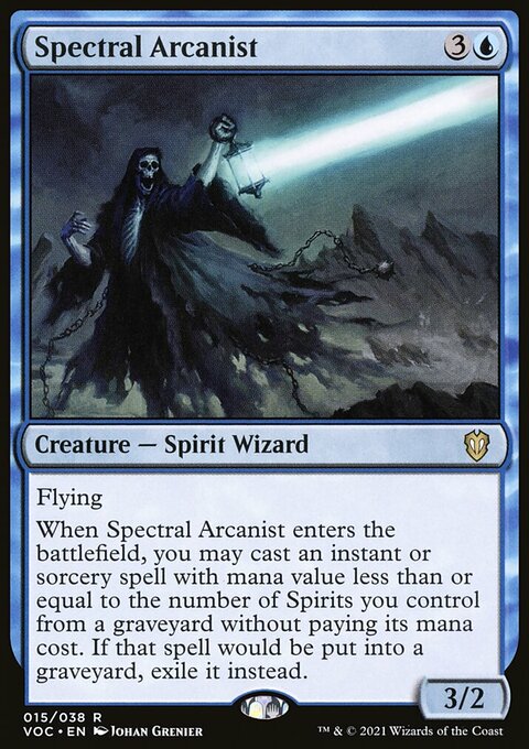 Spectral Arcanist [Innistrad: Crimson Vow Commander]