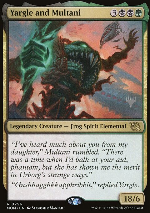 Yargle and Multani (Promo Pack) [March of the Machine Promos]
