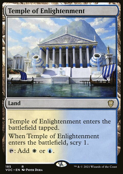Temple of Enlightenment [Innistrad: Crimson Vow Commander]