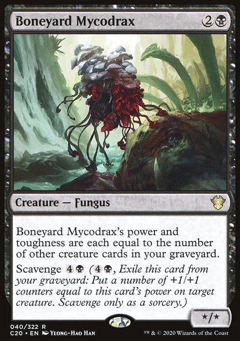 Boneyard Mycodrax [Commander 2020]