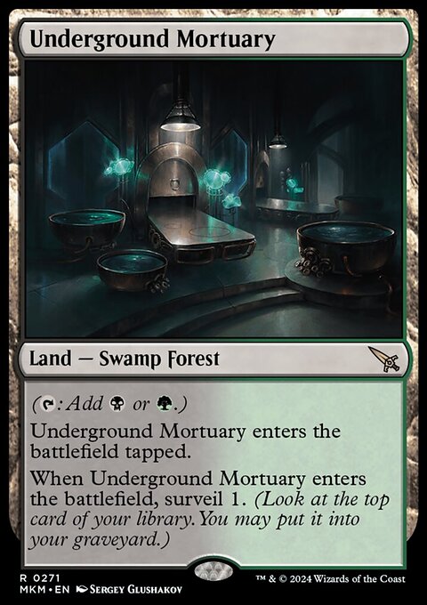 Underground Mortuary [Murders at Karlov Manor]