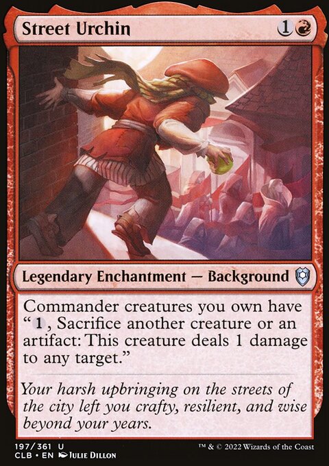 Street Urchin [Commander Legends: Battle for Baldur's Gate]