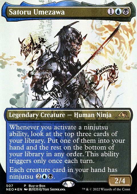 Satoru Umezawa (Buy-A-Box) [Kamigawa: Neon Dynasty]