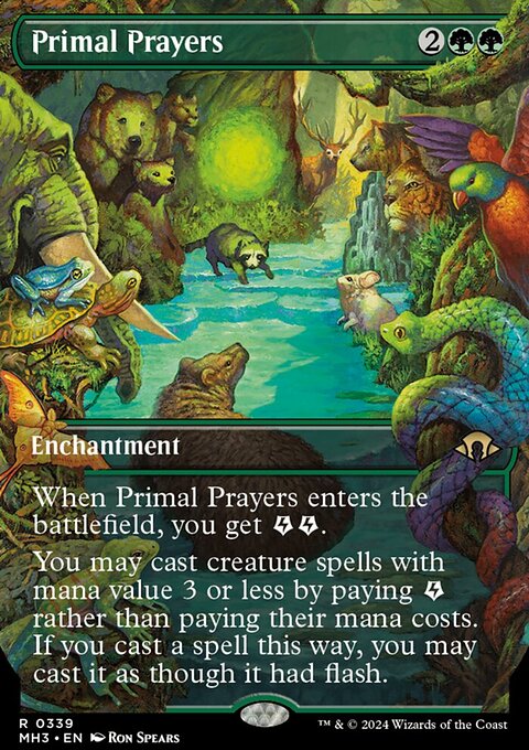 Primal Prayers (Borderless) [Modern Horizons 3]