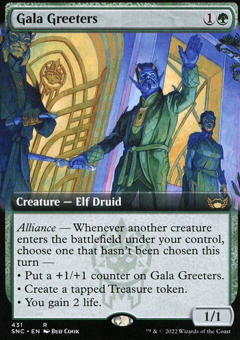 Gala Greeters (Extended Art) [Streets of New Capenna]