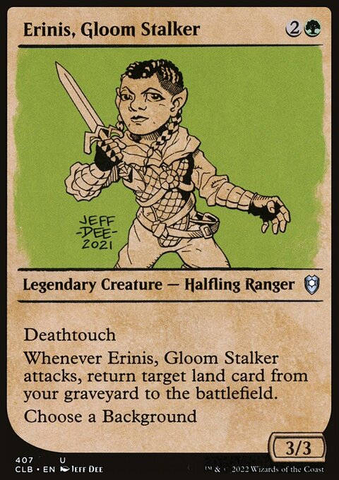 Erinis, Gloom Stalker (Showcase) [Commander Legends: Battle for Baldur's Gate]