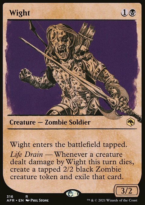 Wight (Showcase) [Dungeons & Dragons: Adventures in the Forgotten Realms]