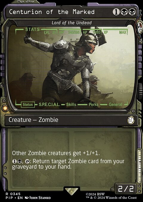 Centurion of the Marked - Lord of the Undead (Showcase) [Fallout]