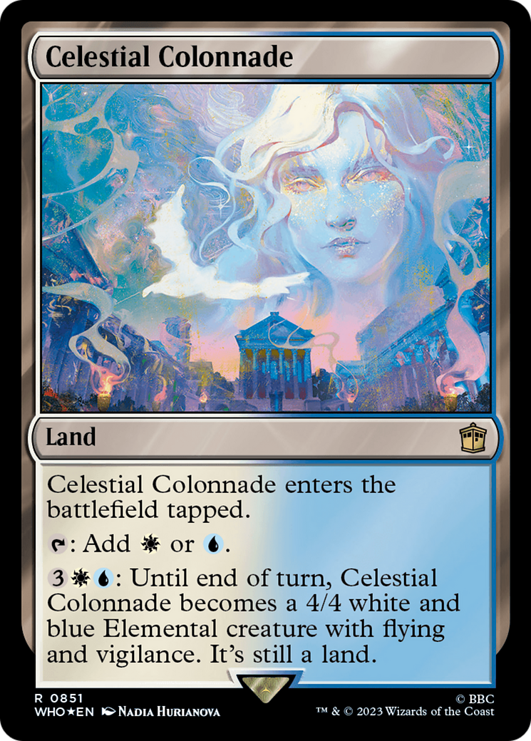 Celestial Colonnade (Surge Foil) [Doctor Who]