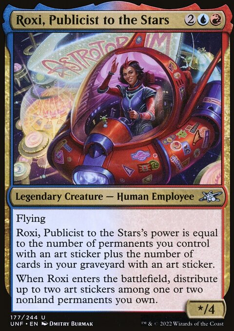 Roxi, Publicist to the Stars [Unfinity]
