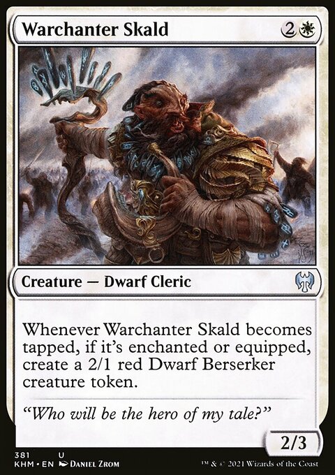 Warchanter Skald [Kaldheim]