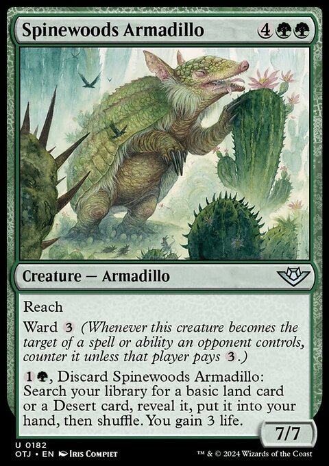 Spinewoods Armadillo [Outlaws of Thunder Junction]