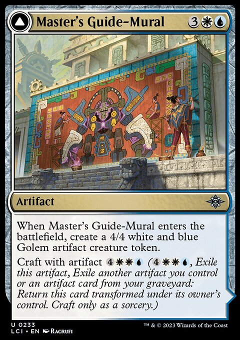 Master's Guide-Mural // Master's Manufactory [The Lost Caverns of Ixalan]