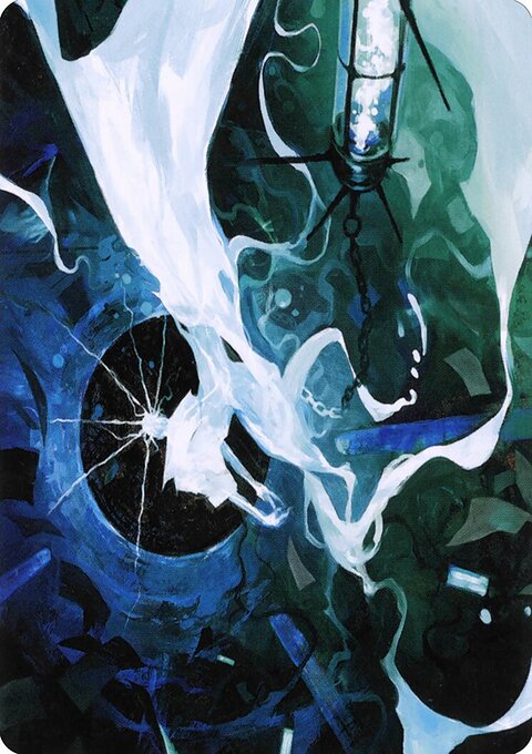 Thirst for Discovery Art Card [Innistrad: Crimson Vow Art Series]
